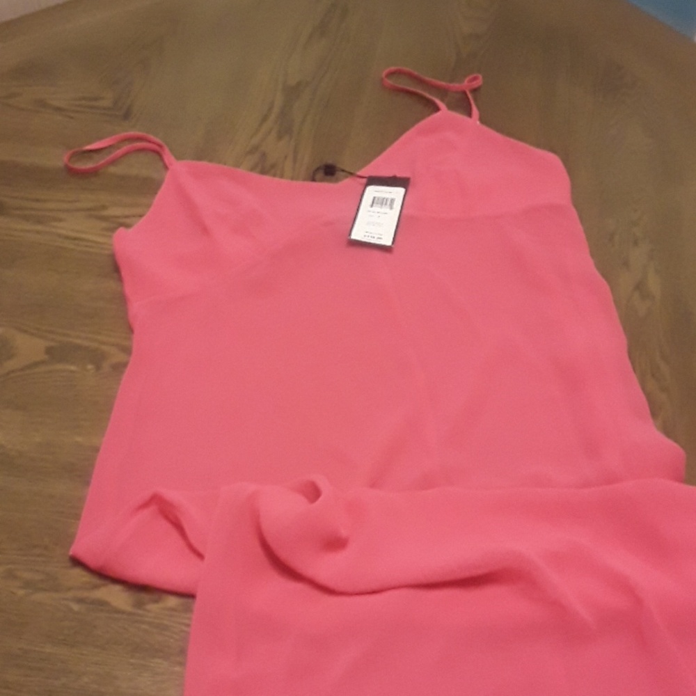 New Camisole Maxi Dress Fuschia Size S BCBG